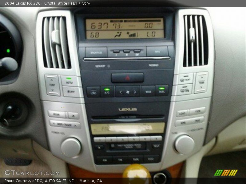 Crystal White Pearl / Ivory 2004 Lexus RX 330