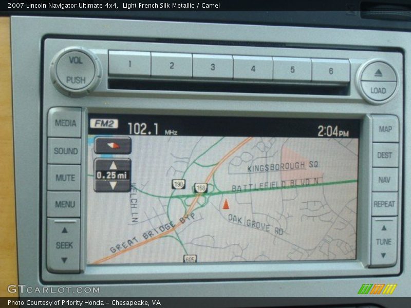 Navigation of 2007 Navigator Ultimate 4x4