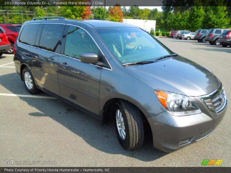 Polished Metal Metallic / Gray 2010 Honda Odyssey EX-L