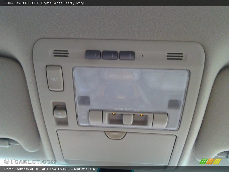 Crystal White Pearl / Ivory 2004 Lexus RX 330