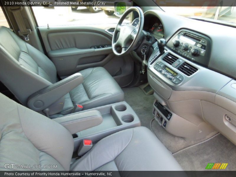 Polished Metal Metallic / Gray 2010 Honda Odyssey EX-L
