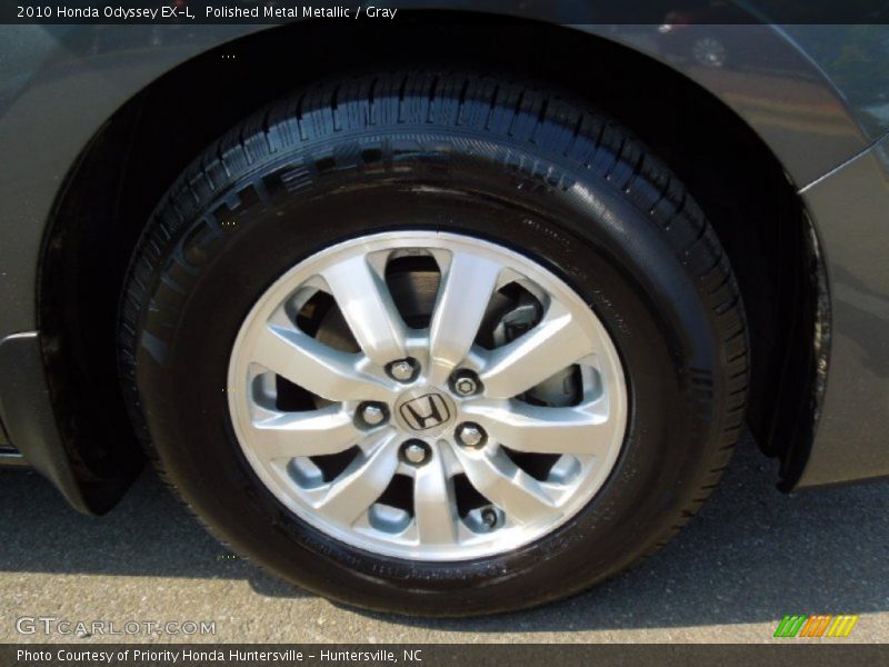 Polished Metal Metallic / Gray 2010 Honda Odyssey EX-L