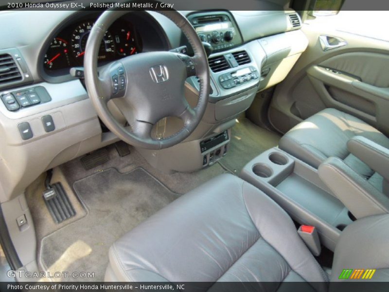 Polished Metal Metallic / Gray 2010 Honda Odyssey EX-L