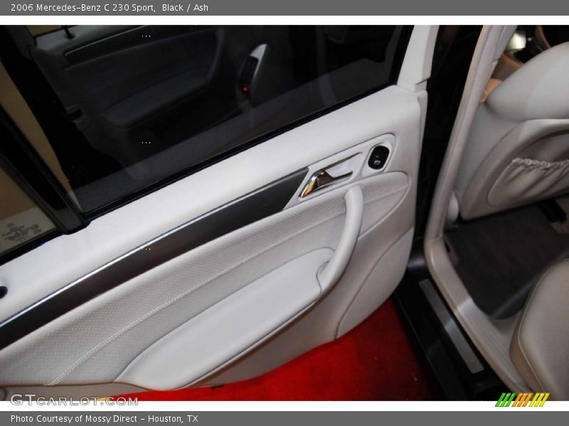 Black / Ash 2006 Mercedes-Benz C 230 Sport