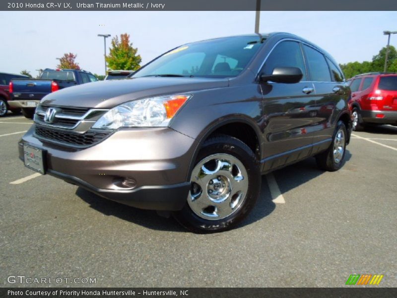 Urban Titanium Metallic / Ivory 2010 Honda CR-V LX