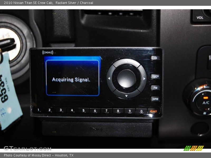 Radiant Silver / Charcoal 2010 Nissan Titan SE Crew Cab