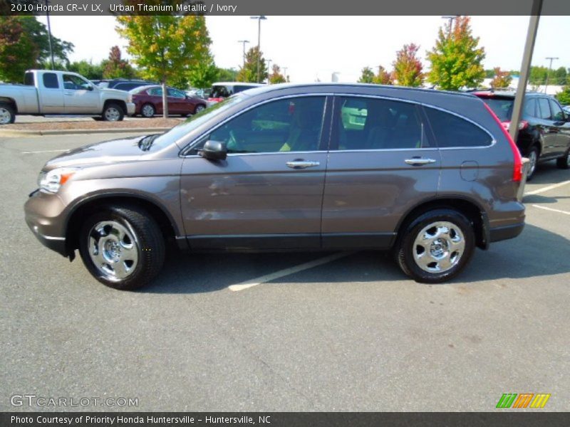 Urban Titanium Metallic / Ivory 2010 Honda CR-V LX