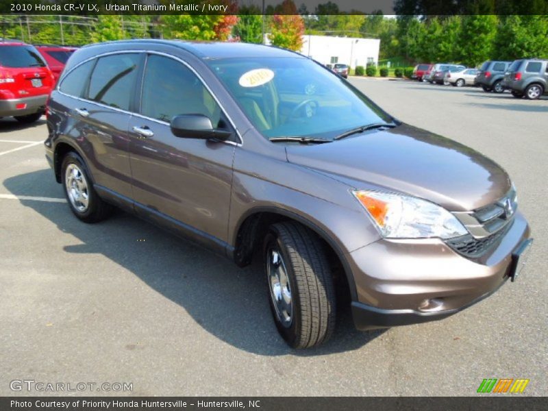 Urban Titanium Metallic / Ivory 2010 Honda CR-V LX