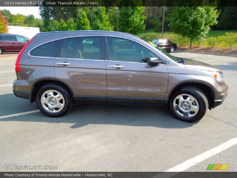 Urban Titanium Metallic / Ivory 2010 Honda CR-V LX