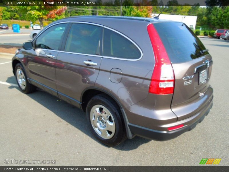 Urban Titanium Metallic / Ivory 2010 Honda CR-V LX