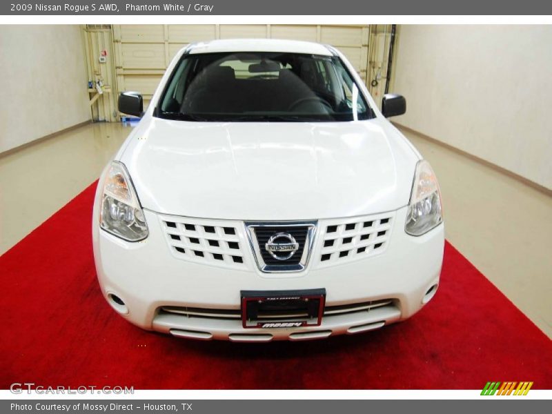 Phantom White / Gray 2009 Nissan Rogue S AWD