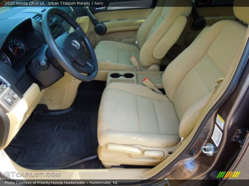 Urban Titanium Metallic / Ivory 2010 Honda CR-V LX