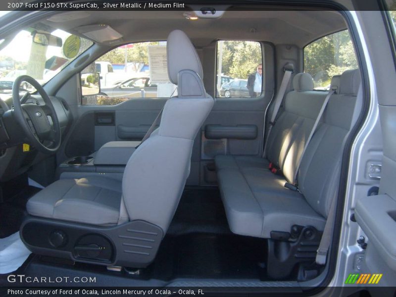Silver Metallic / Medium Flint 2007 Ford F150 STX SuperCab