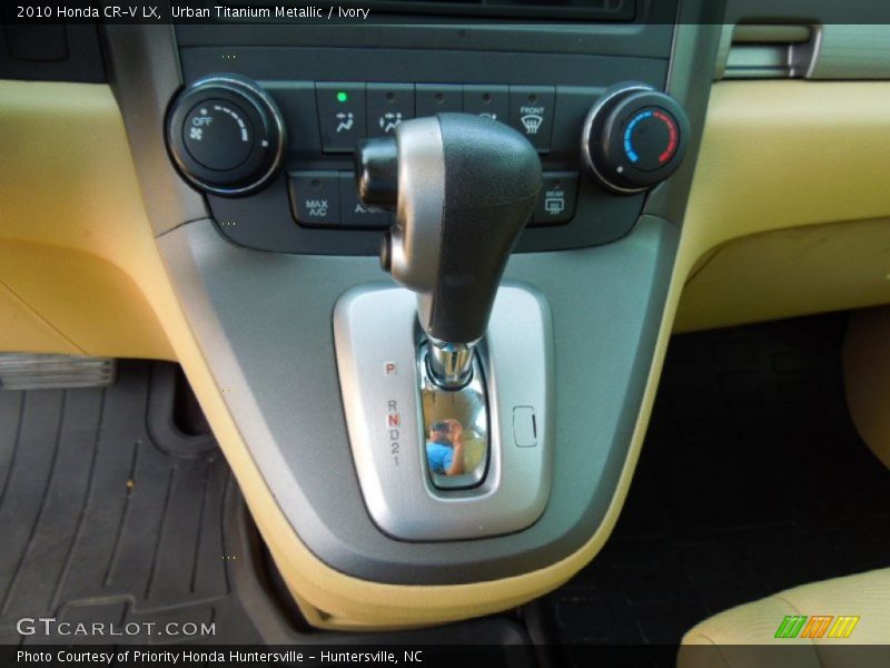 Urban Titanium Metallic / Ivory 2010 Honda CR-V LX