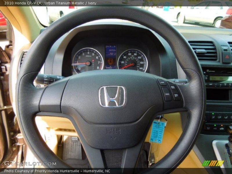 Urban Titanium Metallic / Ivory 2010 Honda CR-V LX