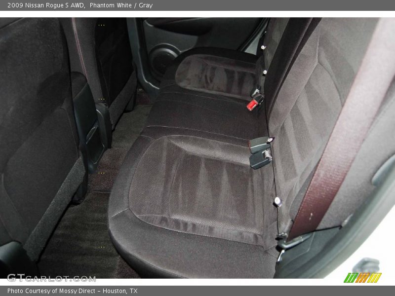 Phantom White / Gray 2009 Nissan Rogue S AWD