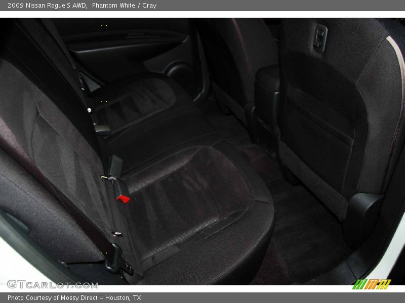 Phantom White / Gray 2009 Nissan Rogue S AWD
