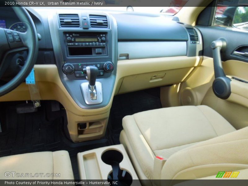 Urban Titanium Metallic / Ivory 2010 Honda CR-V LX