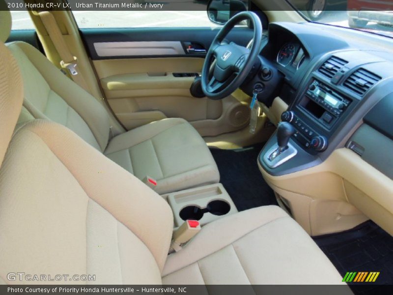 Urban Titanium Metallic / Ivory 2010 Honda CR-V LX