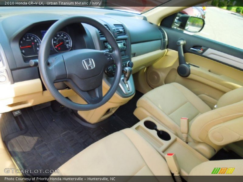 Urban Titanium Metallic / Ivory 2010 Honda CR-V LX