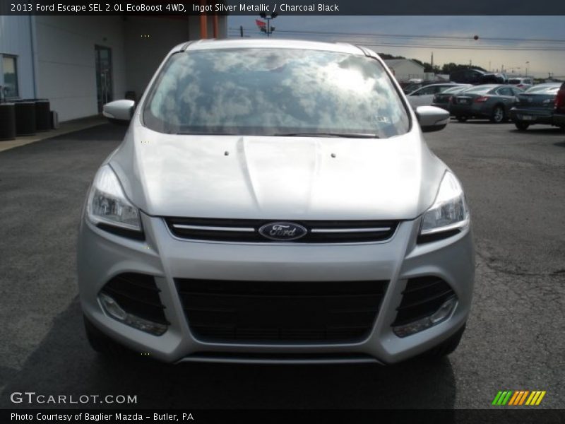 Ingot Silver Metallic / Charcoal Black 2013 Ford Escape SEL 2.0L EcoBoost 4WD