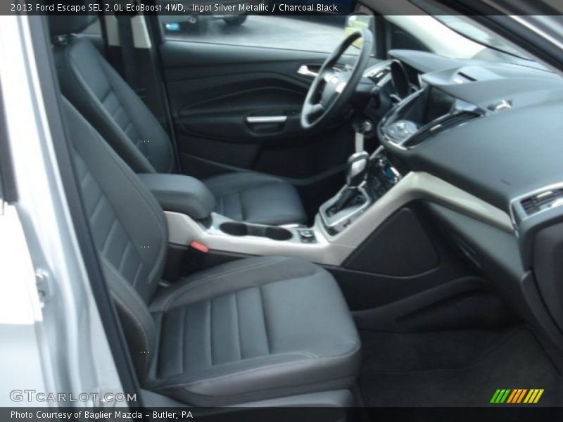 Ingot Silver Metallic / Charcoal Black 2013 Ford Escape SEL 2.0L EcoBoost 4WD