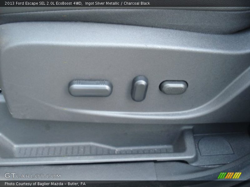 Ingot Silver Metallic / Charcoal Black 2013 Ford Escape SEL 2.0L EcoBoost 4WD