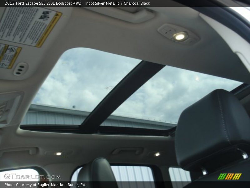 Sunroof of 2013 Escape SEL 2.0L EcoBoost 4WD
