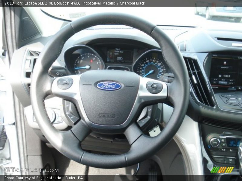  2013 Escape SEL 2.0L EcoBoost 4WD Steering Wheel