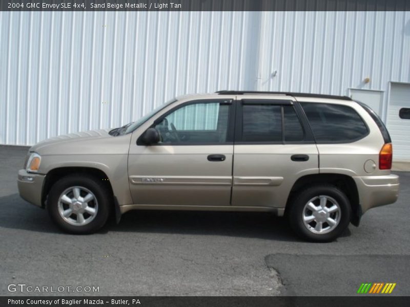 Sand Beige Metallic / Light Tan 2004 GMC Envoy SLE 4x4