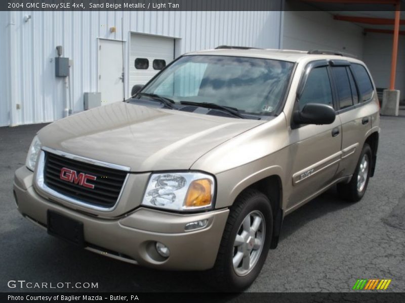Sand Beige Metallic / Light Tan 2004 GMC Envoy SLE 4x4