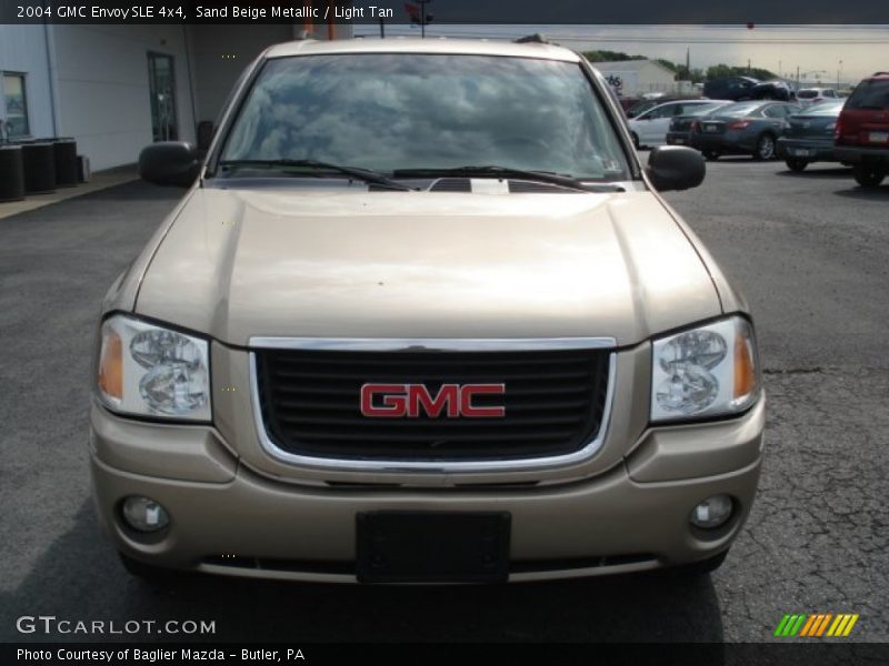 Sand Beige Metallic / Light Tan 2004 GMC Envoy SLE 4x4