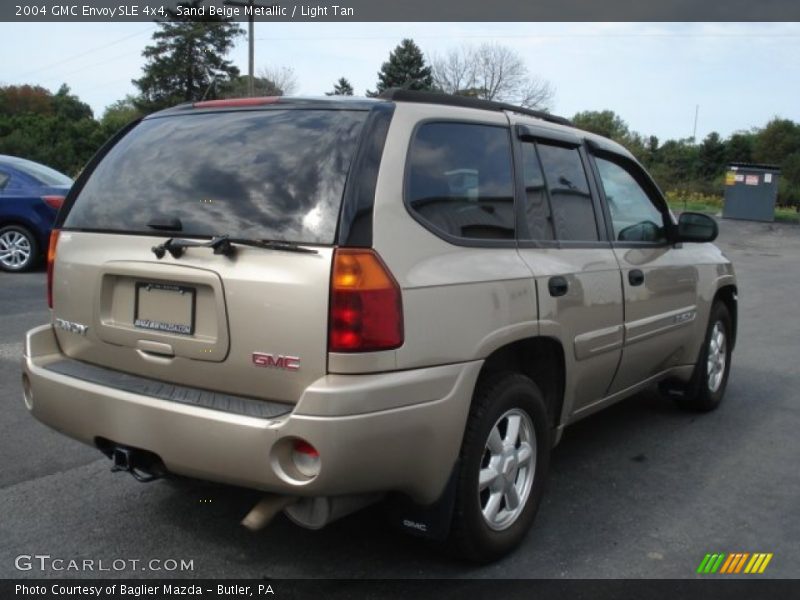 Sand Beige Metallic / Light Tan 2004 GMC Envoy SLE 4x4