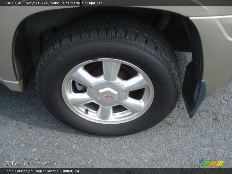 Sand Beige Metallic / Light Tan 2004 GMC Envoy SLE 4x4