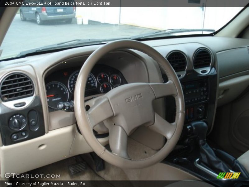 Sand Beige Metallic / Light Tan 2004 GMC Envoy SLE 4x4