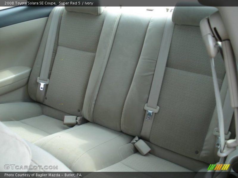 Super Red 5 / Ivory 2008 Toyota Solara SE Coupe