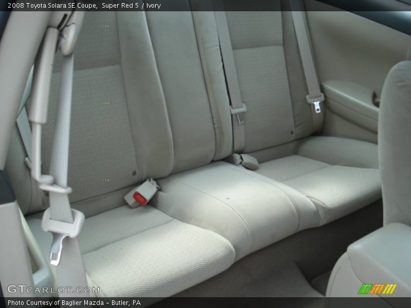 Super Red 5 / Ivory 2008 Toyota Solara SE Coupe