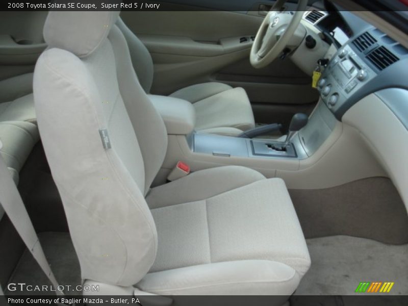 Super Red 5 / Ivory 2008 Toyota Solara SE Coupe