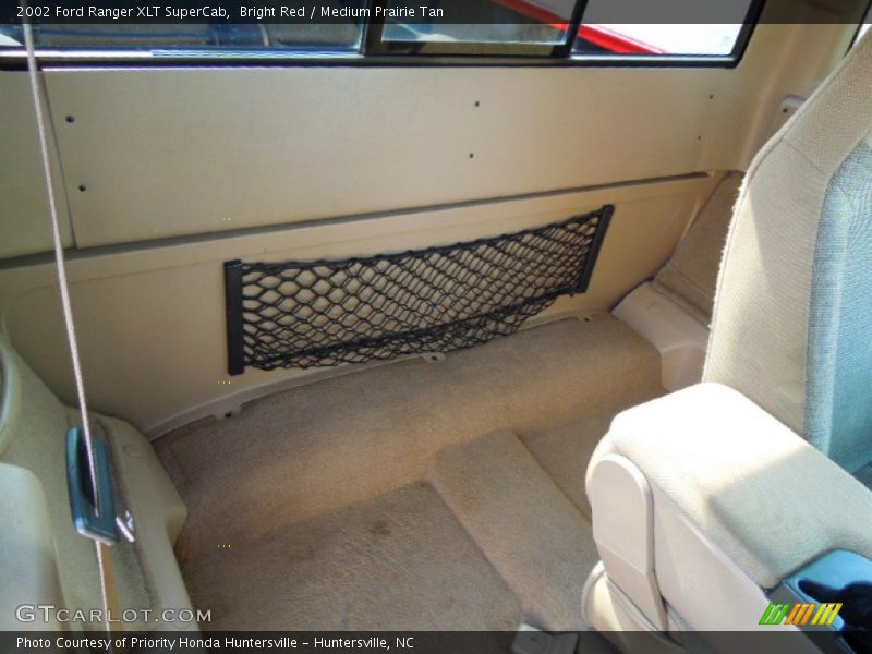 Bright Red / Medium Prairie Tan 2002 Ford Ranger XLT SuperCab