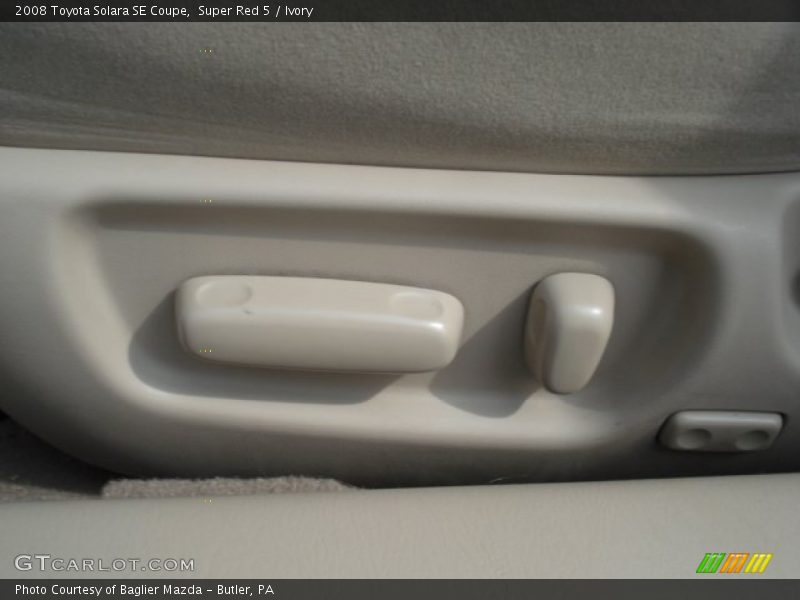 Super Red 5 / Ivory 2008 Toyota Solara SE Coupe