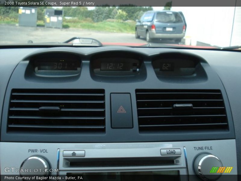 Super Red 5 / Ivory 2008 Toyota Solara SE Coupe