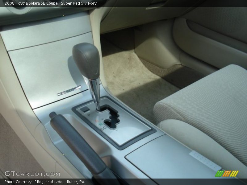 Super Red 5 / Ivory 2008 Toyota Solara SE Coupe