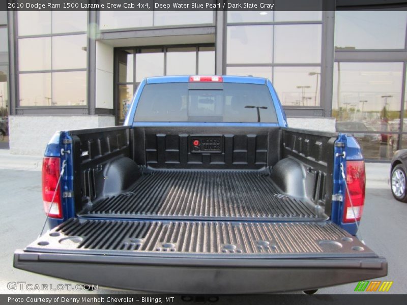 Deep Water Blue Pearl / Dark Slate Gray 2010 Dodge Ram 1500 Laramie Crew Cab 4x4