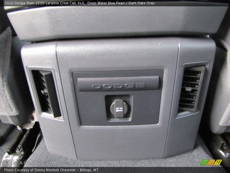 Deep Water Blue Pearl / Dark Slate Gray 2010 Dodge Ram 1500 Laramie Crew Cab 4x4