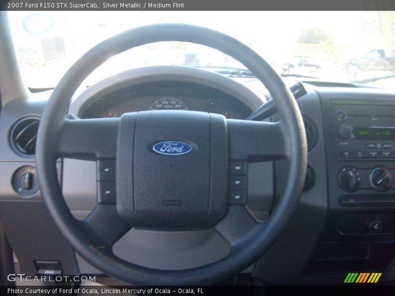 Silver Metallic / Medium Flint 2007 Ford F150 STX SuperCab