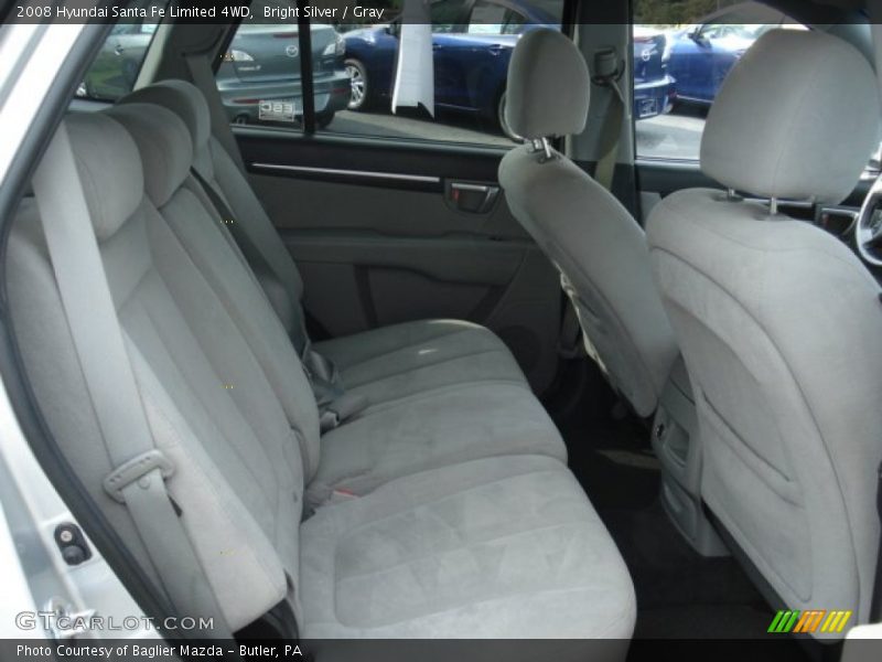 Bright Silver / Gray 2008 Hyundai Santa Fe Limited 4WD