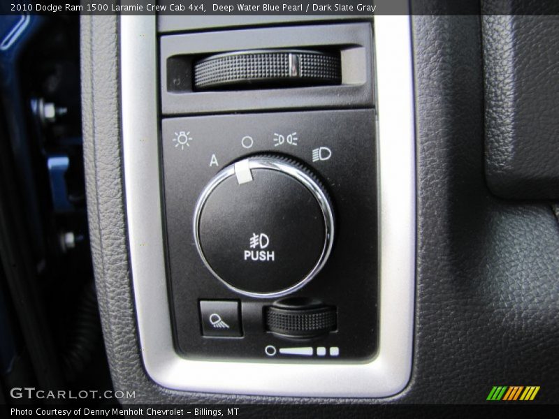 Controls of 2010 Ram 1500 Laramie Crew Cab 4x4