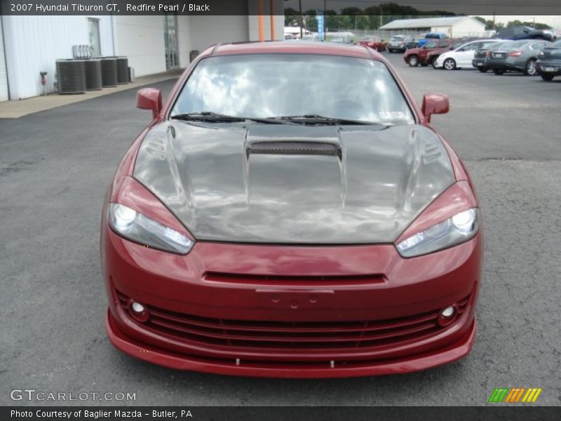 Redfire Pearl / Black 2007 Hyundai Tiburon GT