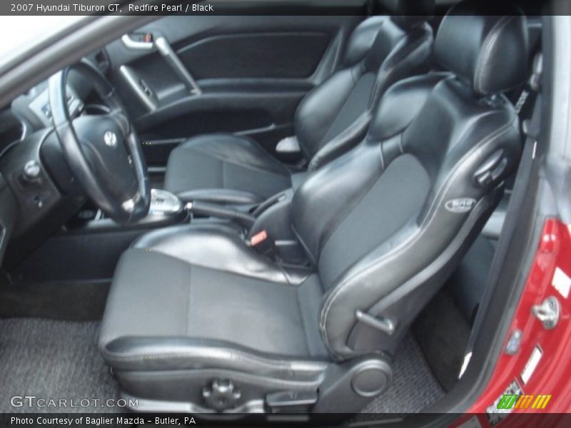 Front Seat of 2007 Tiburon GT