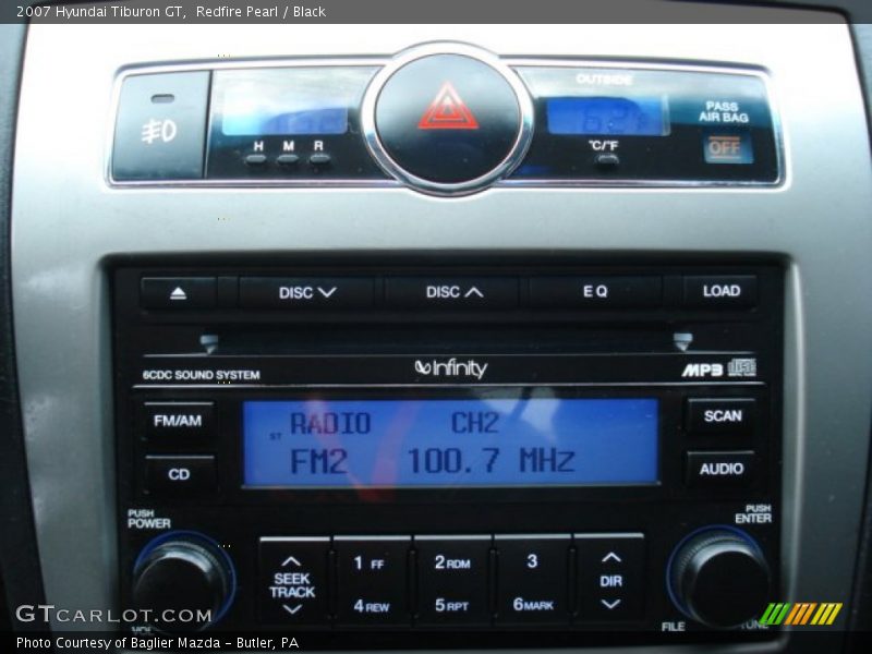 Audio System of 2007 Tiburon GT